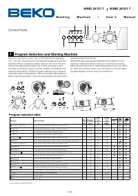 Beko WMD 26101 T