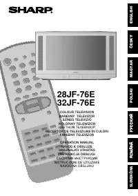 Sharp 28JF-76E_32JF-76E