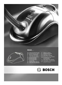 Bosch BSG 82422