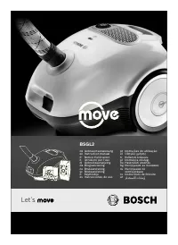 Bosch BSGL 2MOV31