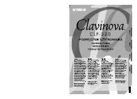 Yamaha CLP-320 Clavinova