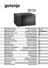 Gorenje GMO-20 DGB