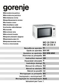 Gorenje MO-20 DSII