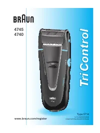 Braun 4745 Fix300 TriControl