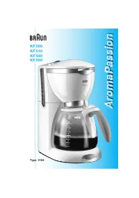 Braun KF550 BK