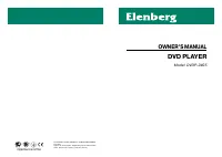 Elenberg DVDP-2405