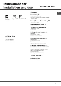 Hotpoint-Ariston AQ9D 292 I (EU)/VB