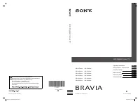 Sony KDL-26V4000