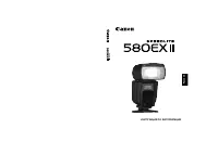 Canon Speedlite 580 EX2