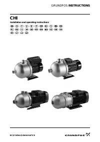 Grundfos CHI ...
