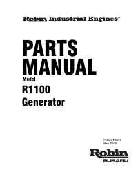 Subaru R1100 60Hz