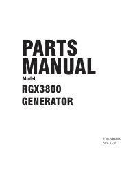 Subaru RGN3800 60Hz