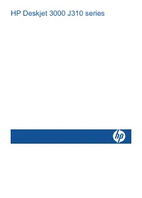 HP DeskJet 3000 J310a