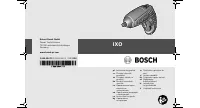 Bosch IXO 4 Set