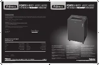 Fellowes Fortishred 4850C FS 46191