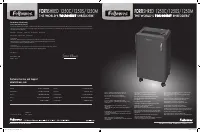 Fellowes Fortishred 1250S FS 46152