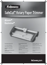 Fellowes SafeCut Gamma A3 FS 54374