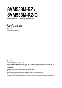 Gigabyte 8VM533M RZ