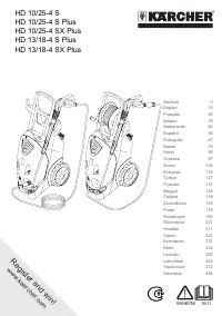 Karcher HD 13 18 4 SX Plus