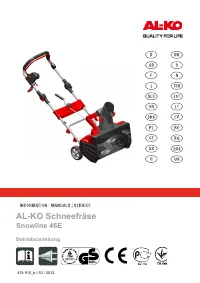 AL-KO SNOWLINE 46 E