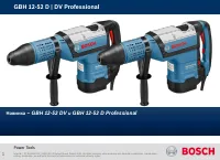 Bosch GBH 12 52 DV