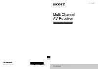 Sony STR-DA5700ES