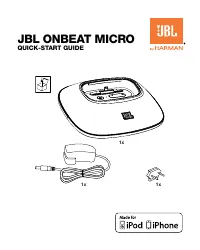 JBL OnBeat Micro