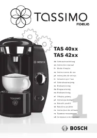 Bosch TAS 4011 Tassimo FIDELIA