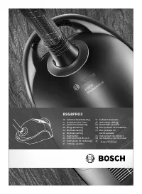 Bosch BSG 8PRO3