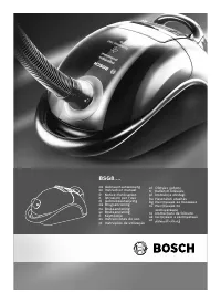 Bosch BSG 82213