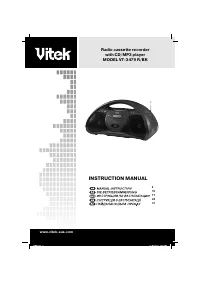 VITEK VT-3479 R/BK