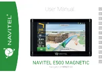 Navitel E500 MAGNETIC