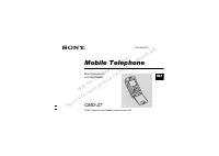 Sony CMD-Z7