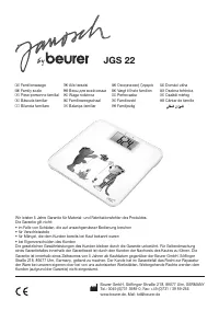 Beurer JGS 22