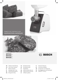 Bosch MFW 3540W