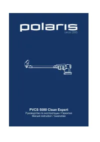 Polaris PVCS 5080 Clean Expert