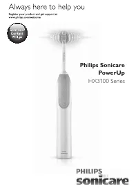 Philips HX3110 Sonicare PowerUp