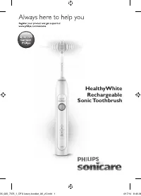 Philips HX6762 Sonicare HealthyWhite