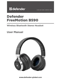 Defender FreeMotion B590