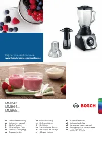 Bosch MMB65G5M