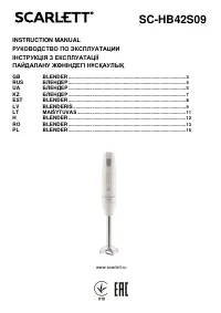 Scarlett SC-HB42S09