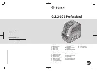 Bosch GLL 2-10 G