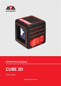 ADA Cube 3D Professional Edition