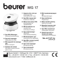 Beurer MG17