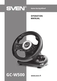 Sven GC-W500