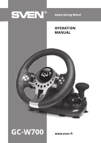 Sven GC-W700
