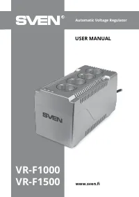 Sven VR-F 1000