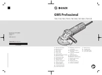 Bosch GWS 750S