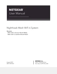 Netgear NETGEARhawk MK63 AX1800