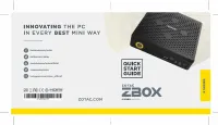 ZOTAC ZBOX EN052060C-BE